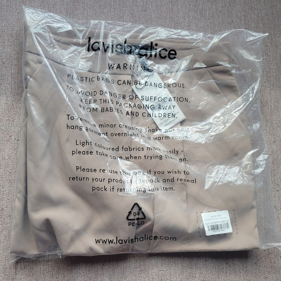 Lavish Alice Sadie Fit & Flare Trouser SZ 12 - Picture 3 of 4